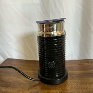 Nespresso Black and Silver Milk Frother